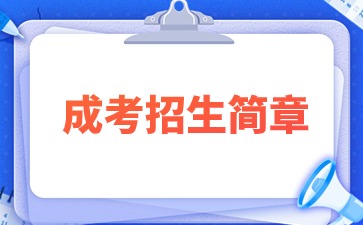 2023年南京信息工程大学成考招生简章